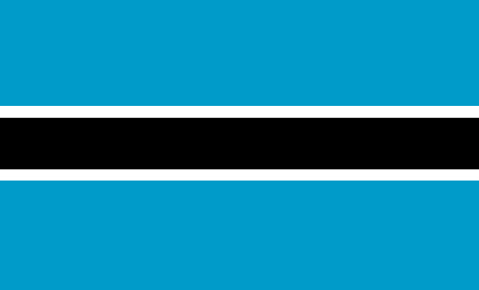 flag of Botswana