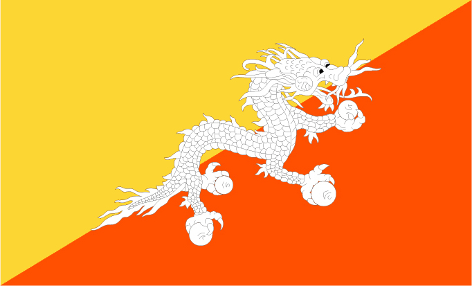 Flag of Bhutan