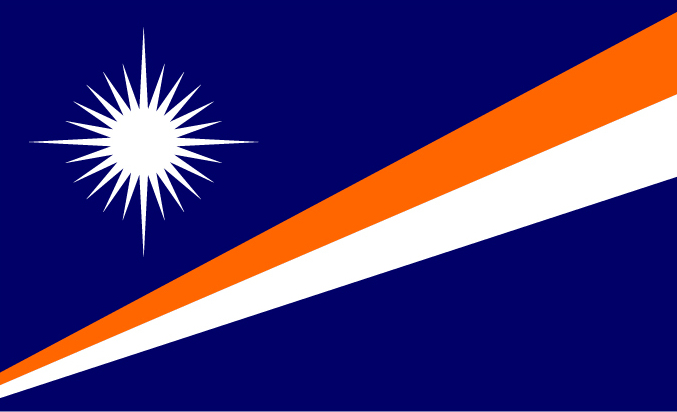 flag of Marshall Islands