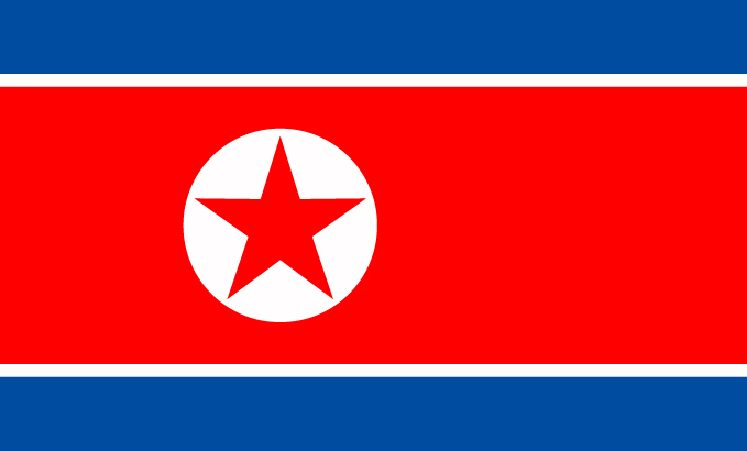 flag of North Korea