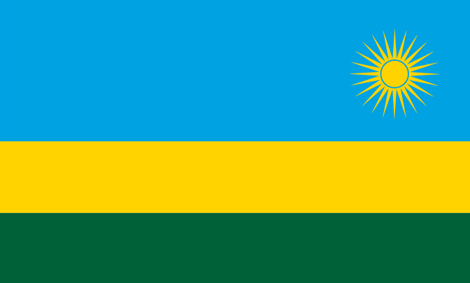 flag of Rwanda