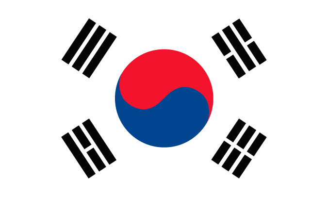 flag of South Korea