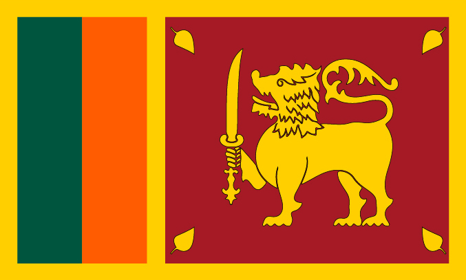 flag of Sri Lanka