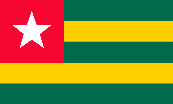 flag of Togo