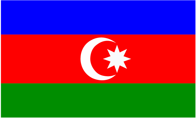 flag of azerbaijan