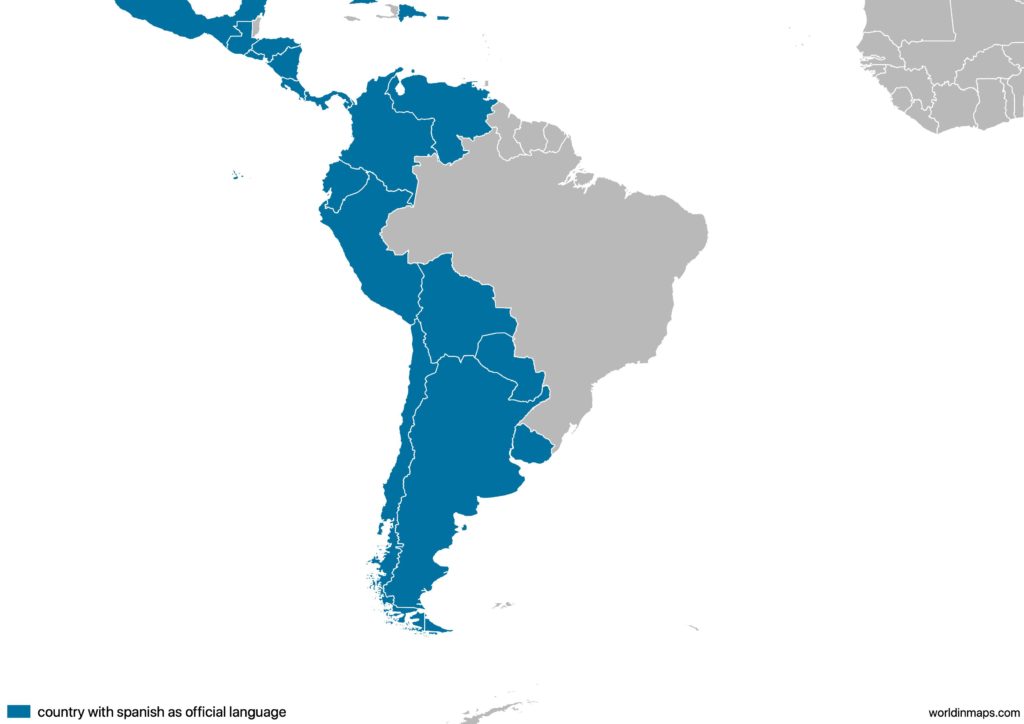 map-of-spanish-speaking-countries-spanish-for-kids