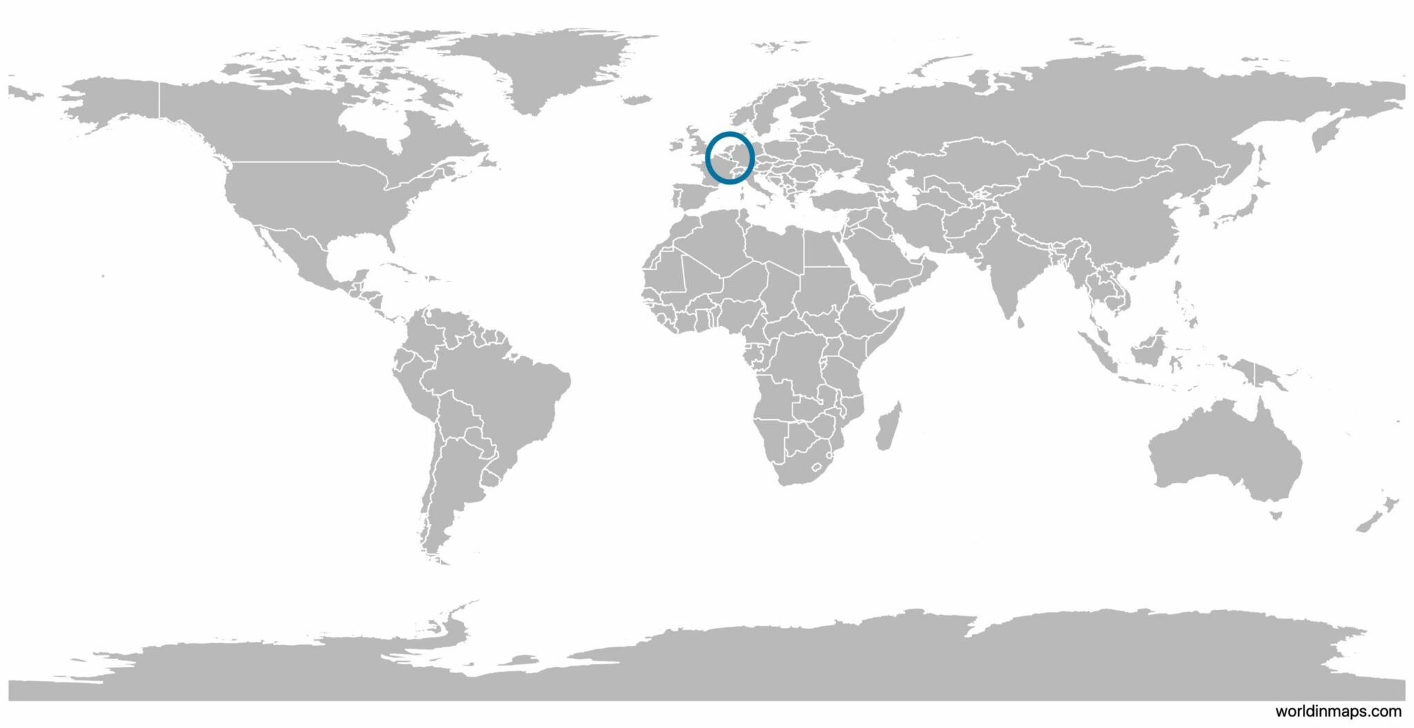 Geography of Luxembourg - World in maps