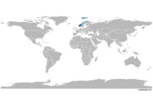 Norway Data And Statistics World In Maps Norway On The World Map 300x212