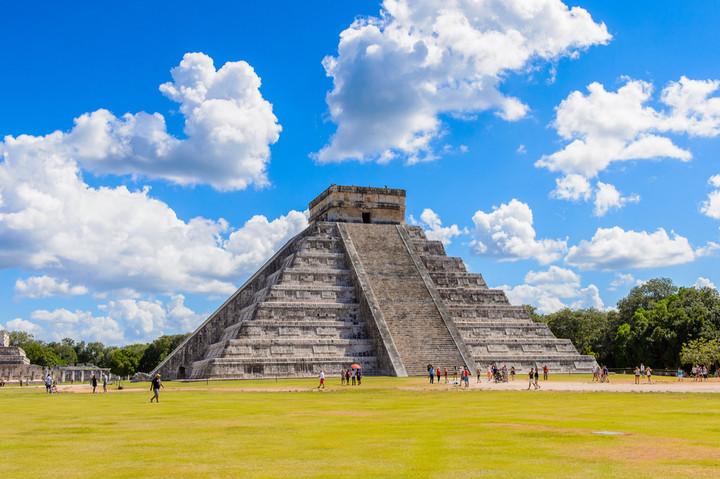 El Castillo (Temple of Kukulcan) of Chichen Itza