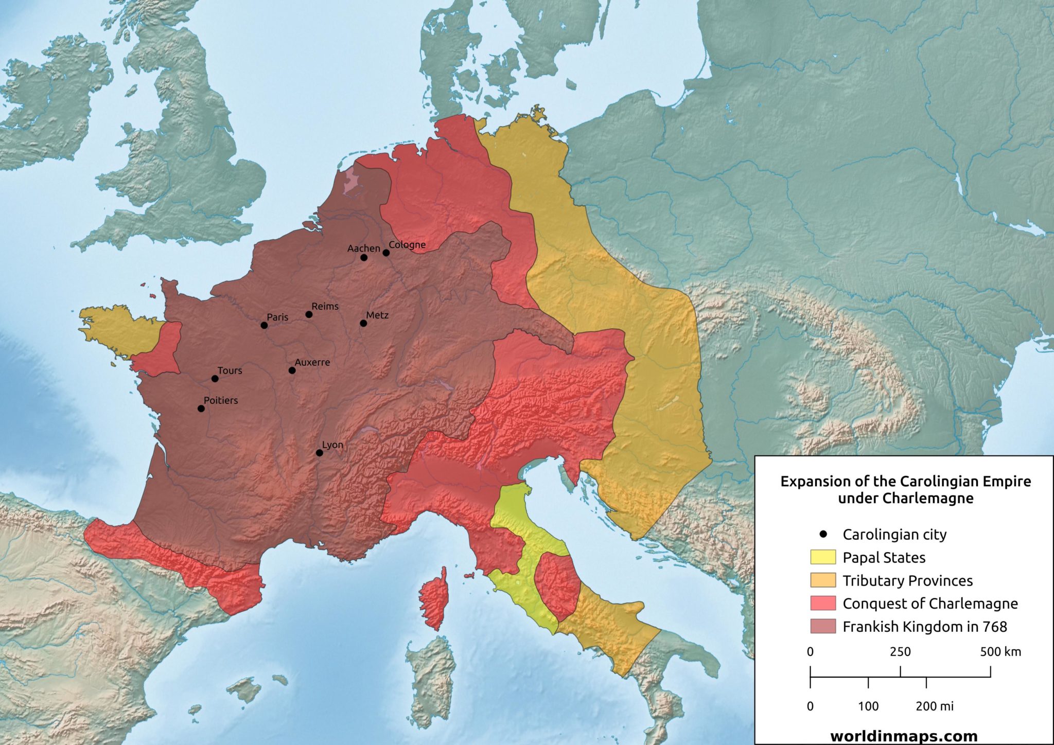 Charlemagne Ruled In What Is Now France