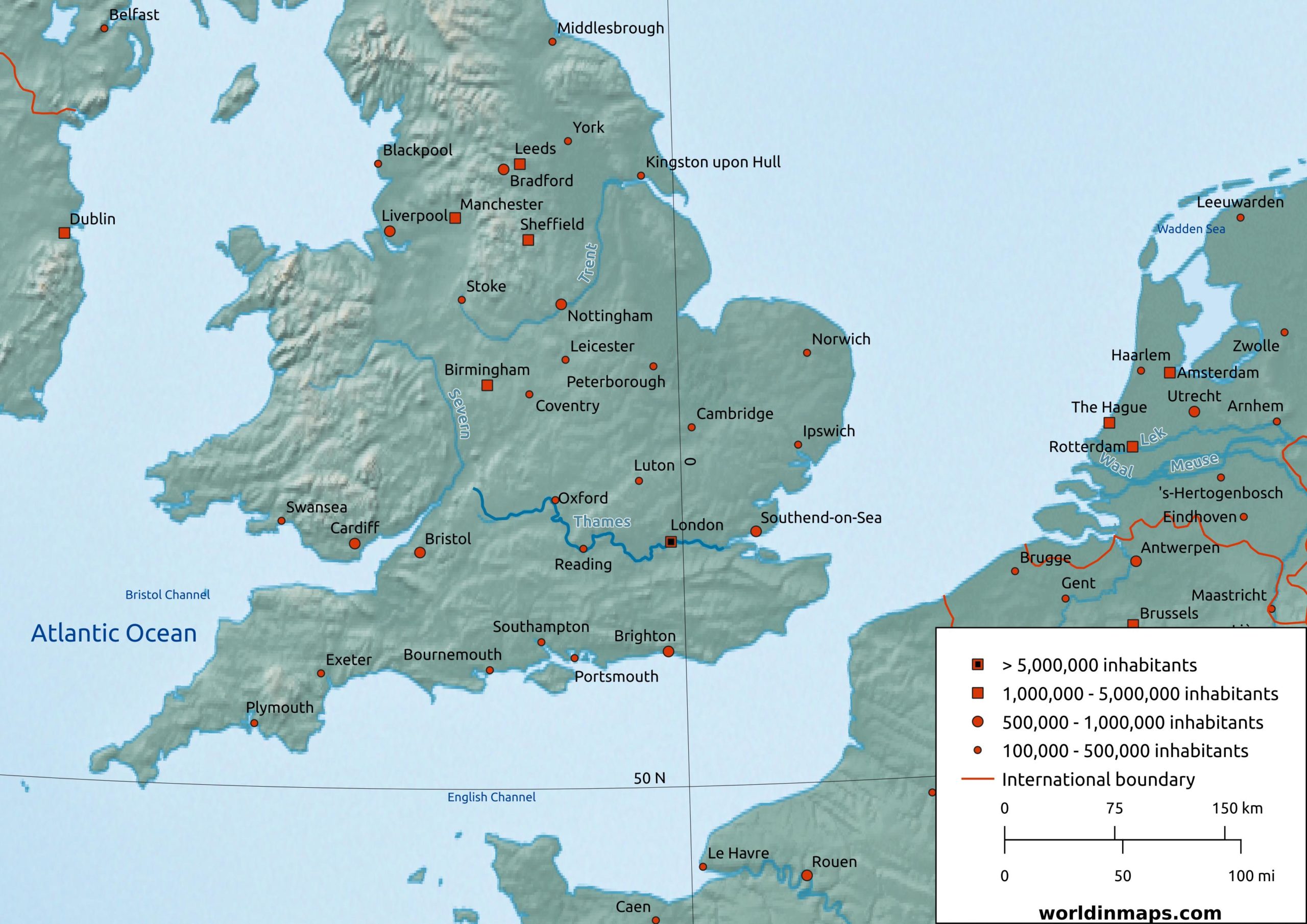 Thames World In Maps