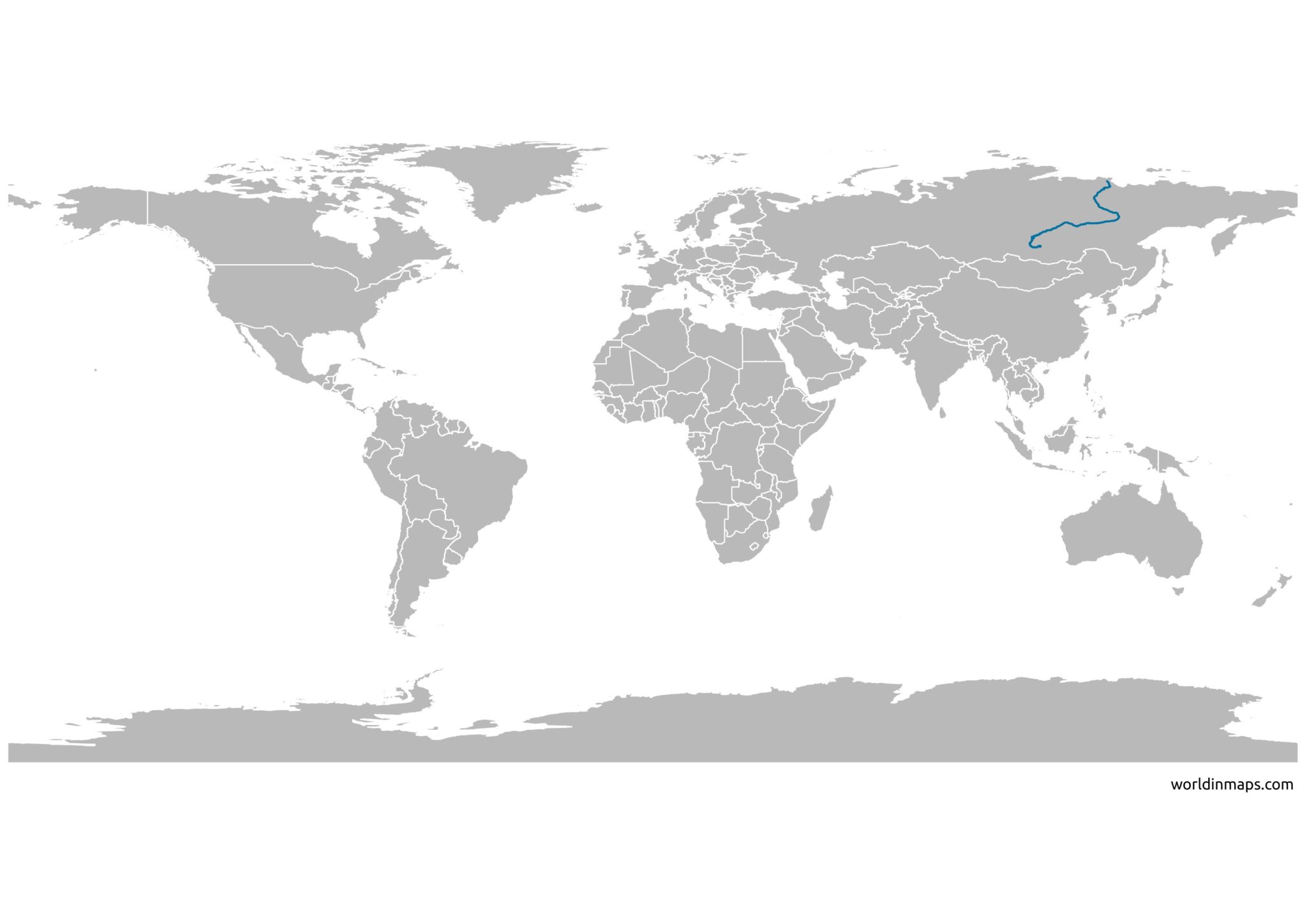 Lena - World in maps