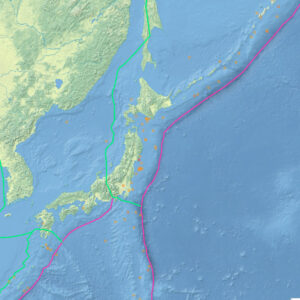 Interactive Maps - earthquakes japan