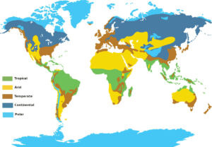 Global atmospheric circulation - World in maps