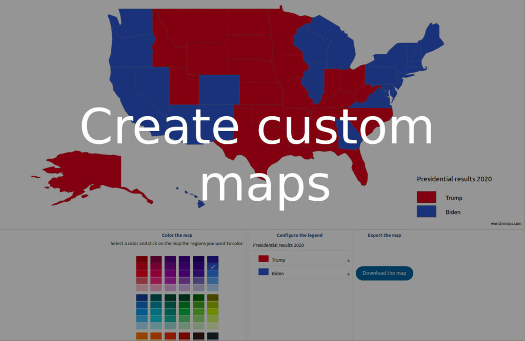 create a custom map with lists