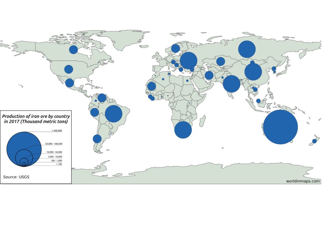 Iron Ore World In Maps